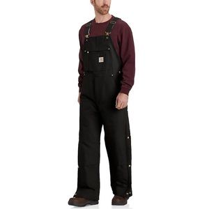 Carhartt Men's Loose Fit Firm Duck Insulated Bib
Overall in Black 30/32